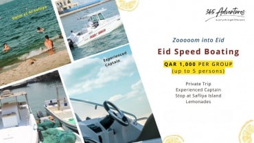 Eid-ventures Speedboating Trip