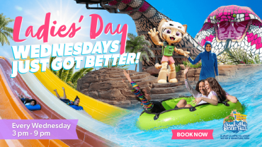 Ladies Day at Desert Falls Sea Caves Waterpark