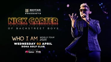 Nick Carter Live In Doha